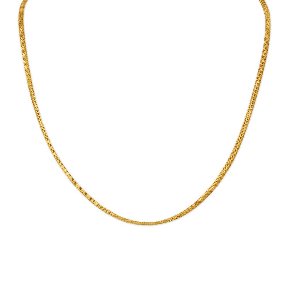 5 Row Gold Box Chain