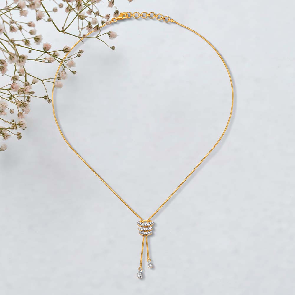 Trista Diamond Necklace