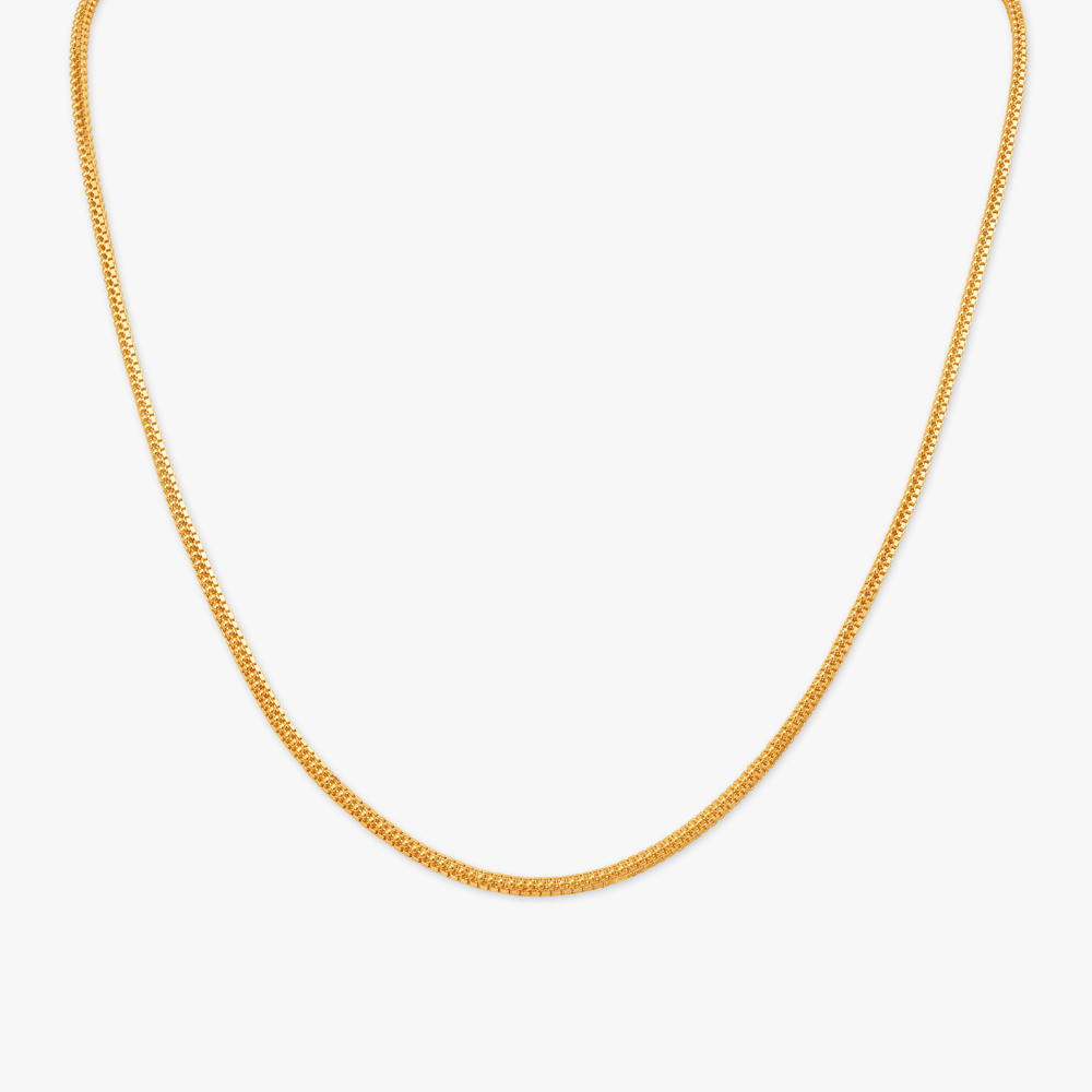 Double Link Gold Chain