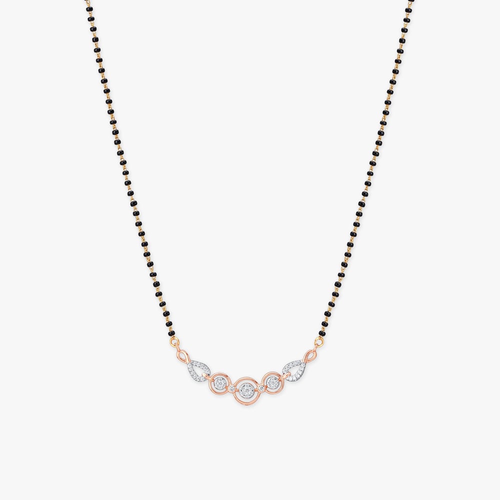 Radiant Trio Diamond Mangalsutra