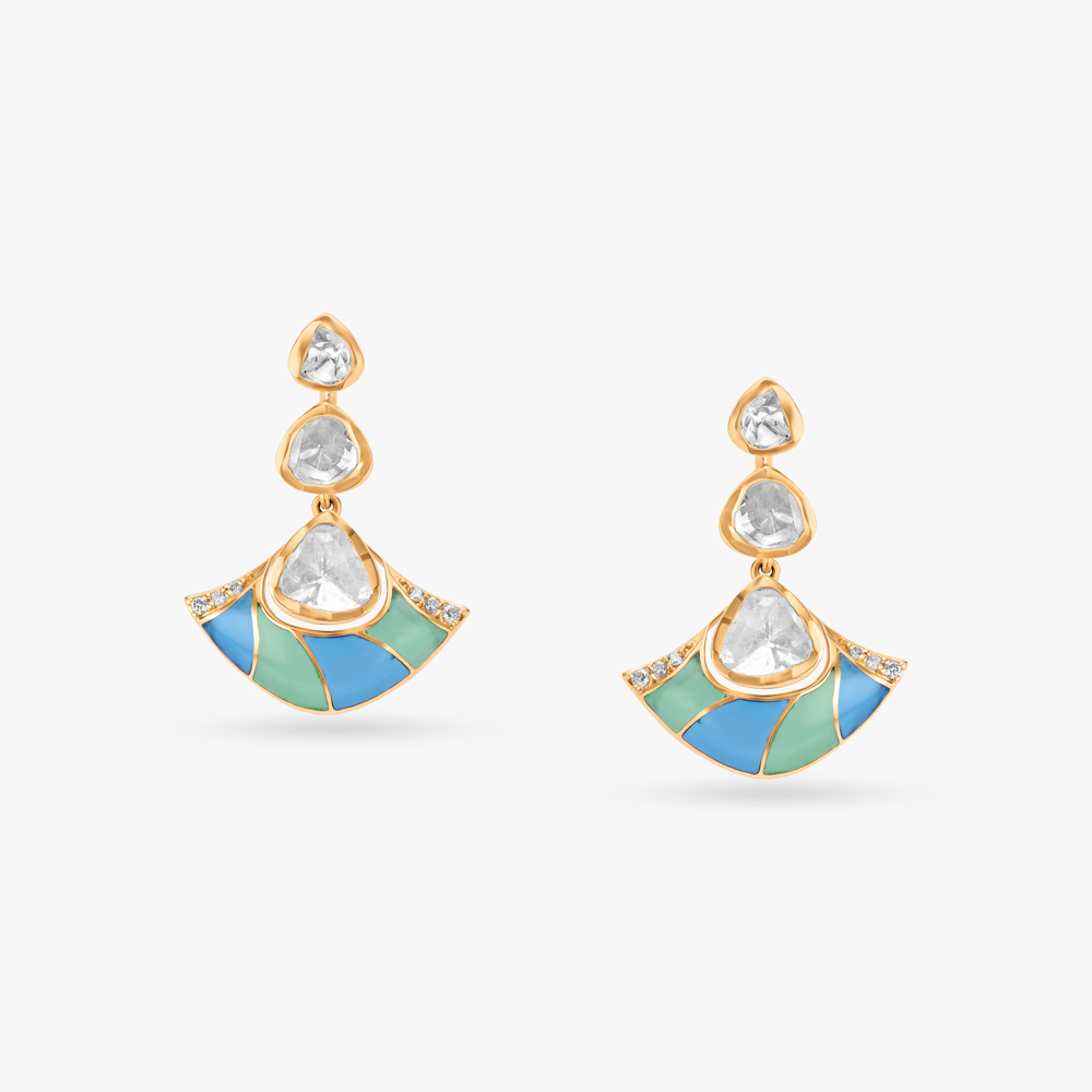 Hues of Happiness Drop Earrings