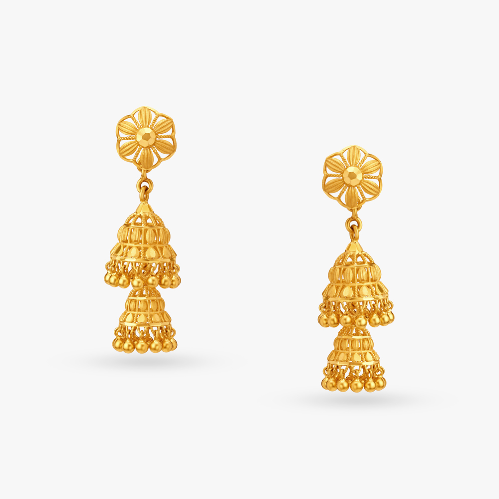 Sparkles Of Tradition Jhumka
