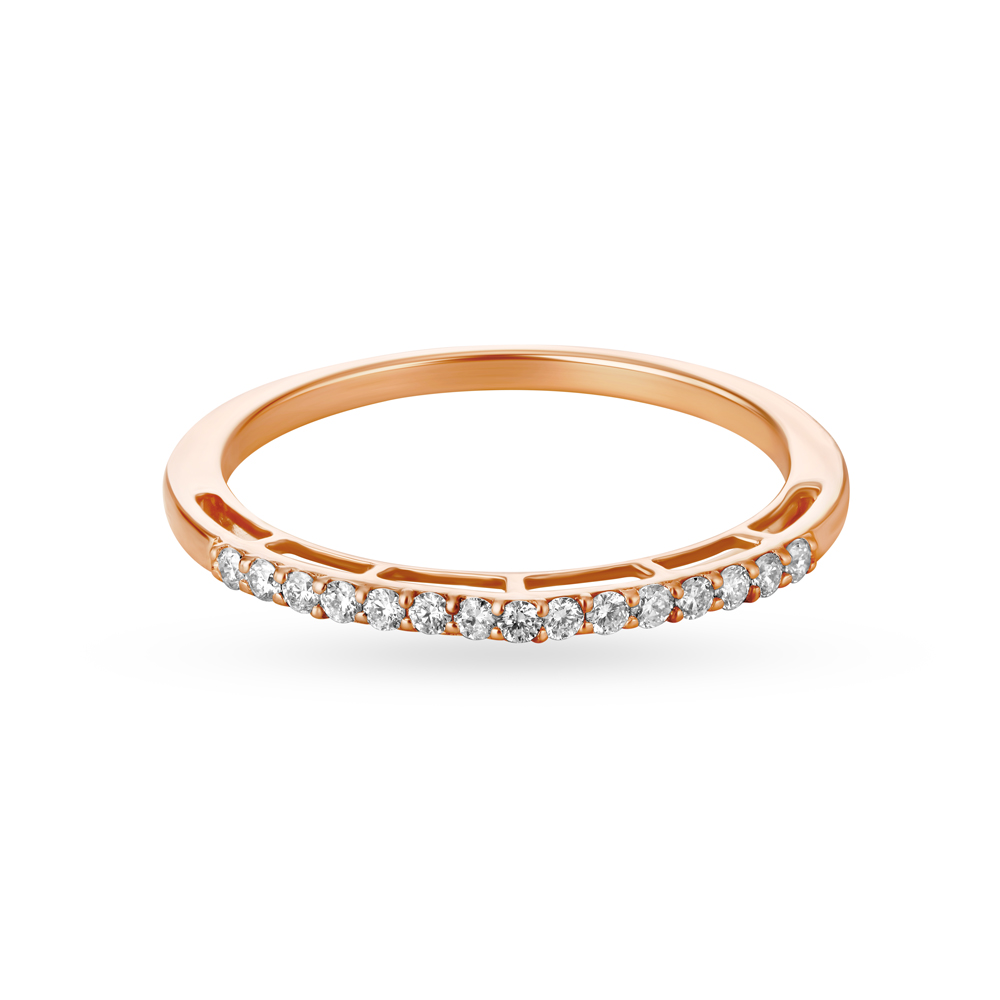 

Surreal Classy Diamond Ring in Rose Gold