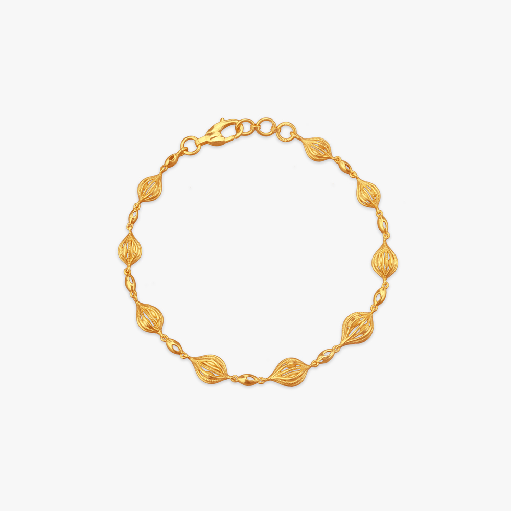 Modern Grace Gold Bracelet