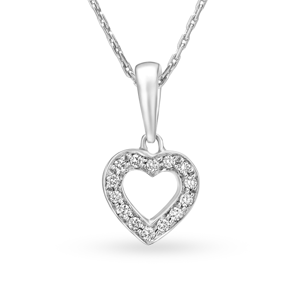 

Upscale 950 Platinum And Diamond Pendant