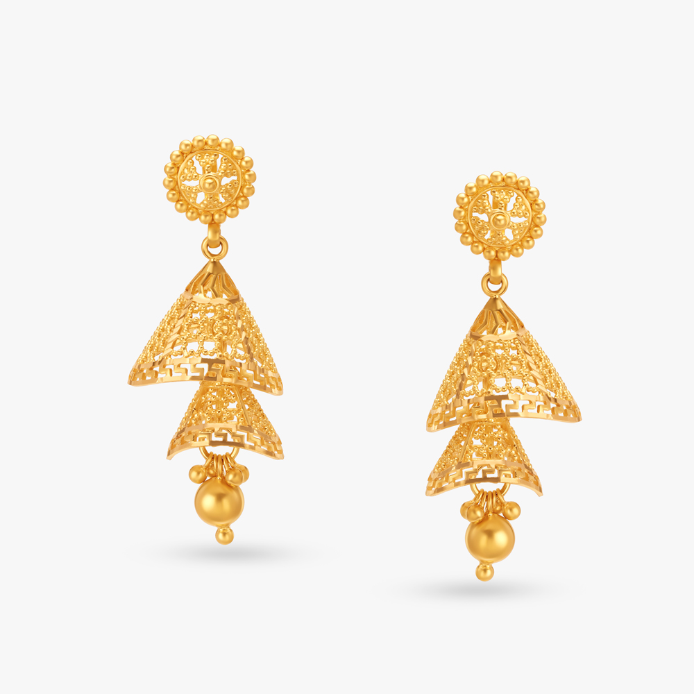 Traditional Richness Jhumka