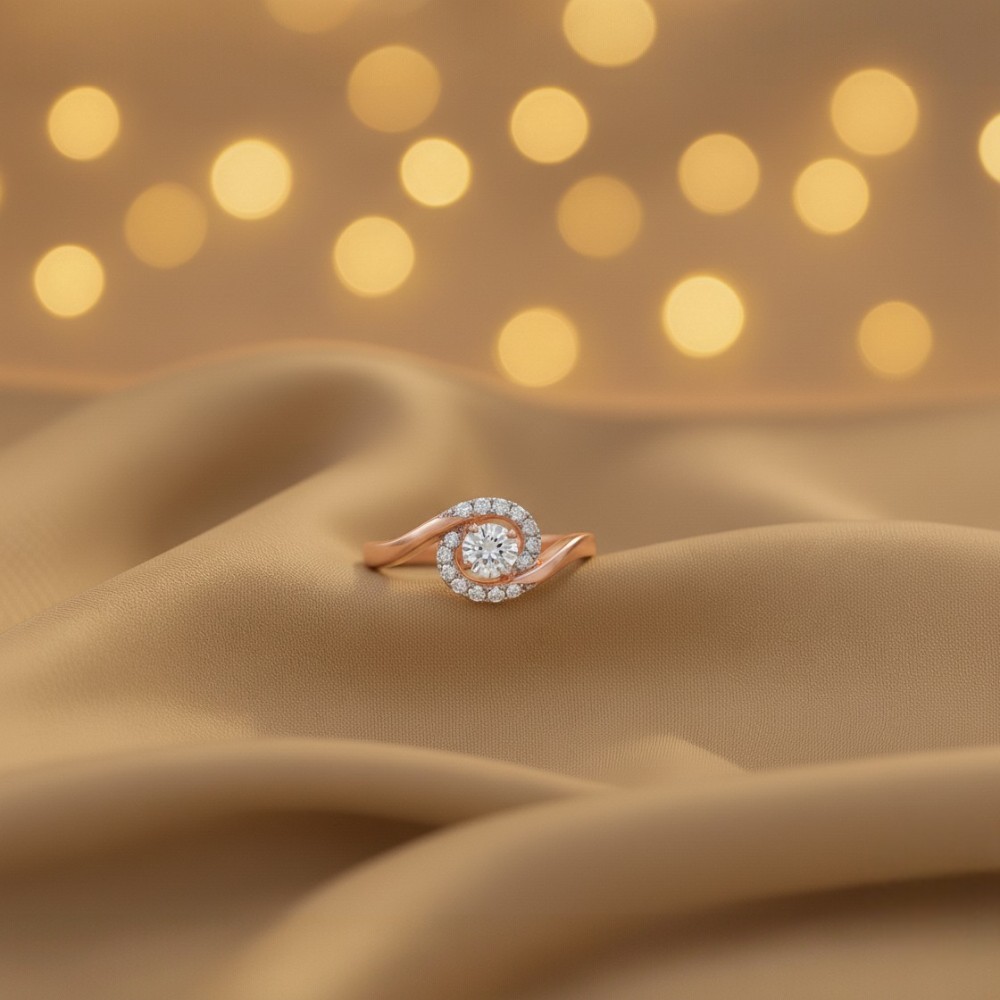 Eternal Whirl Diamond Ring