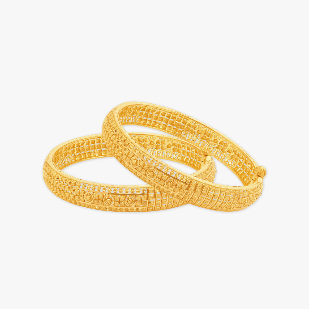 Resplendent Lustre Bangles