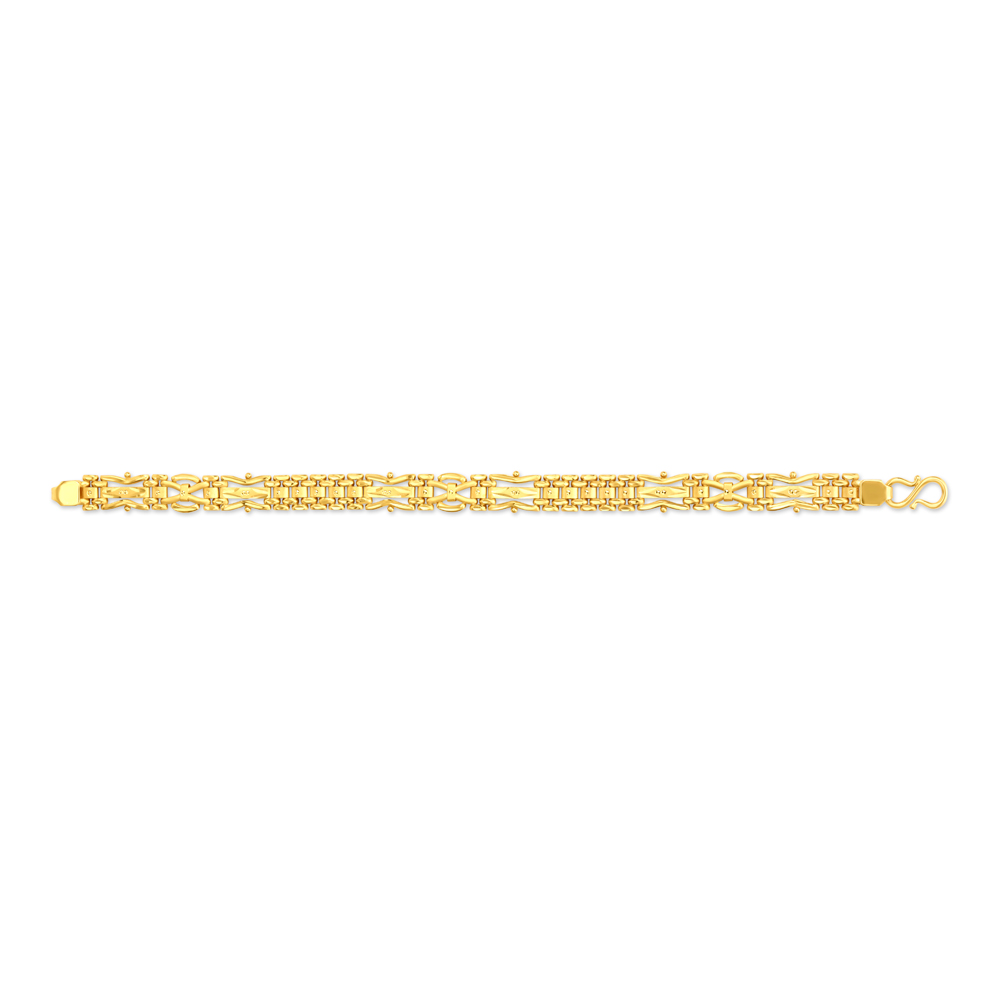 Exquisite Gold Bracelet for Men