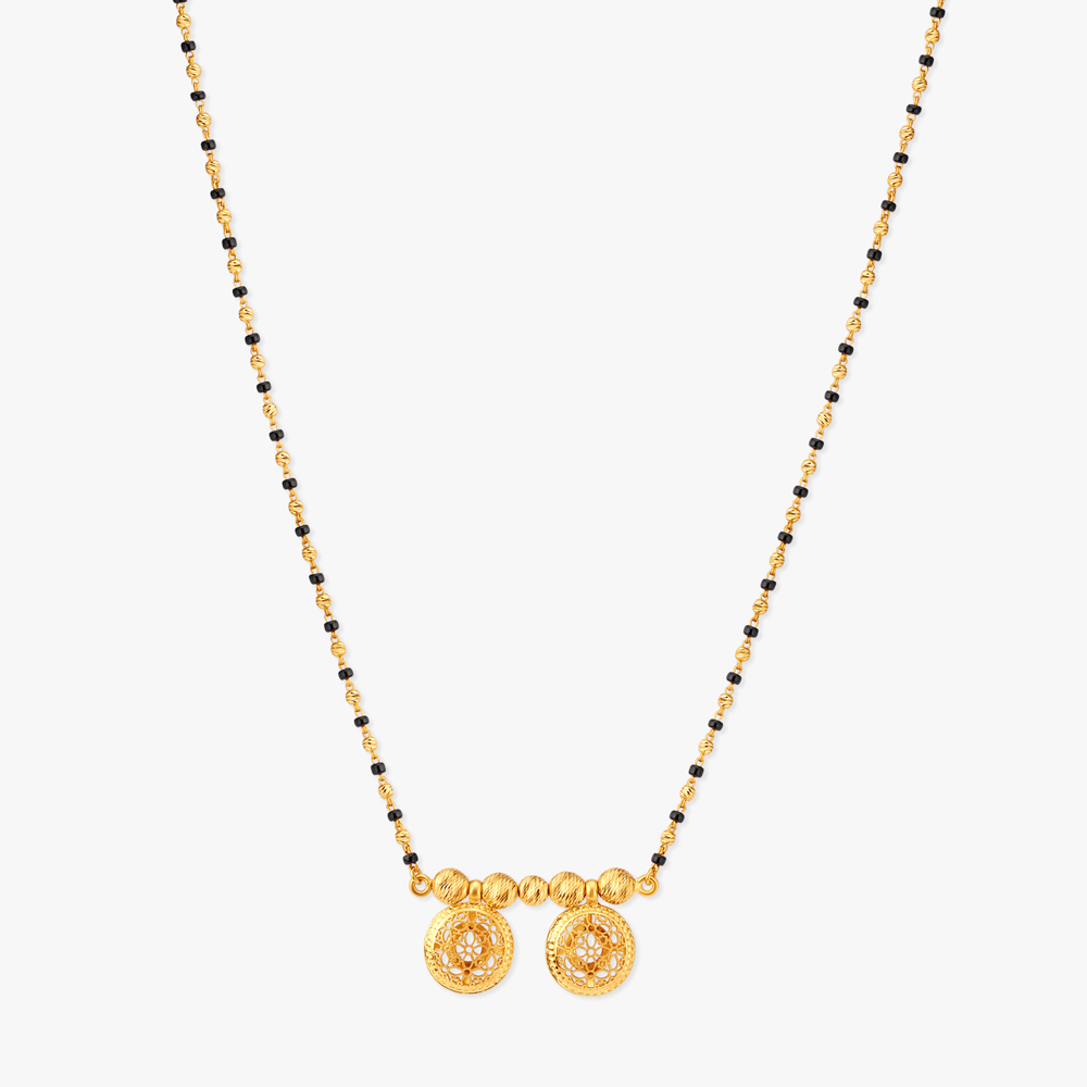 

Celestial Elegance Double Wati Mangalsutra