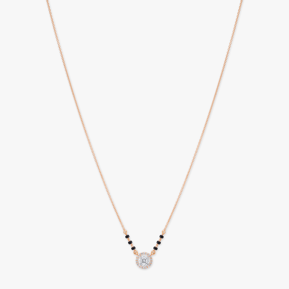 

Timeless Circle Diamond Mangalsutra