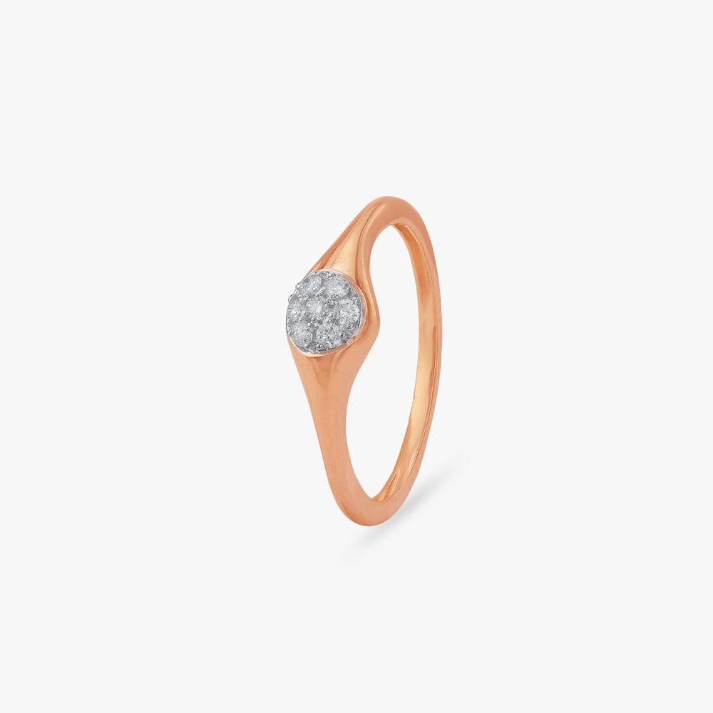Blush Aura Diamond Ring
