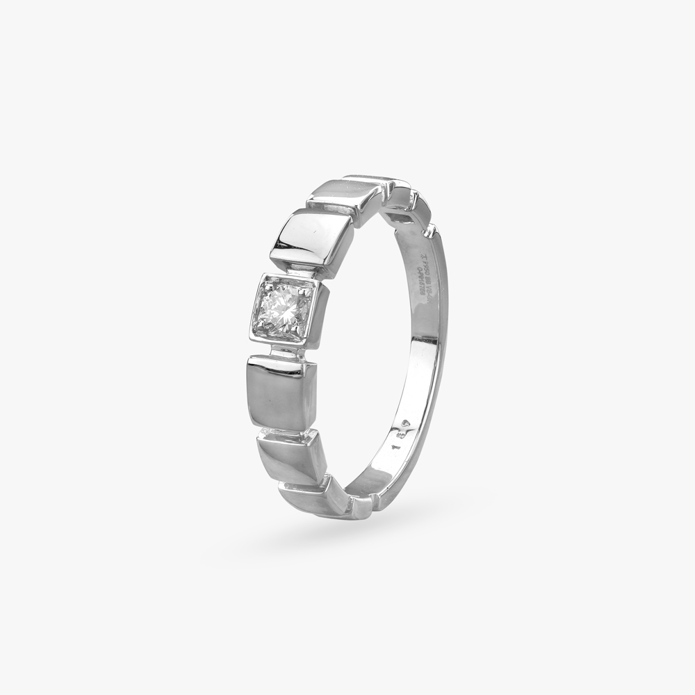 Bold Brilliance Diamond Finger Ring For Men