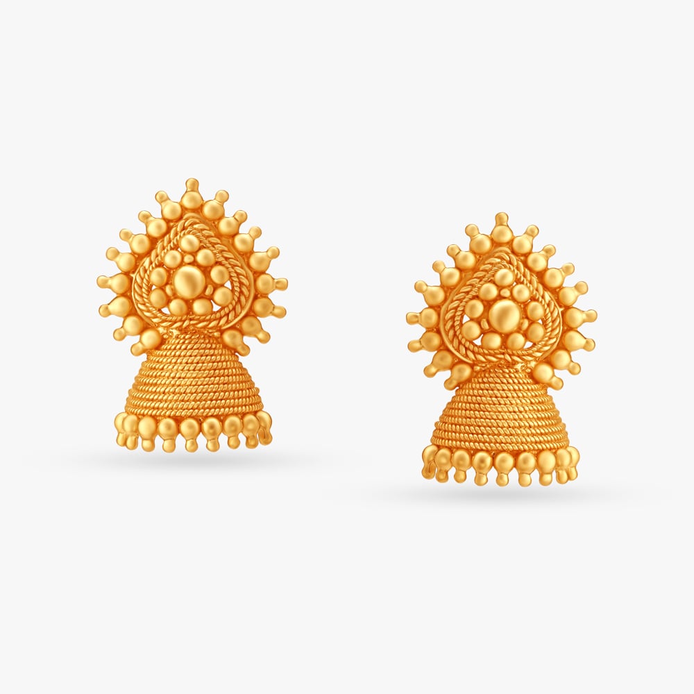 Traditional Stamp Drop Earrings