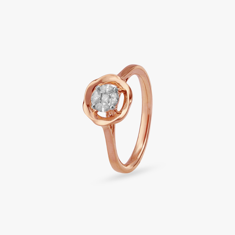 Vintage Sparkle Diamond Ring