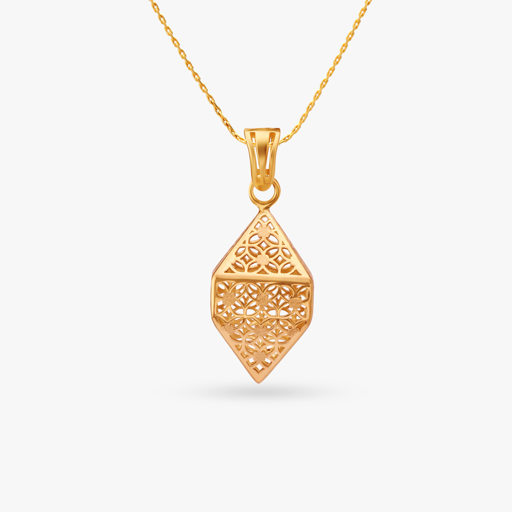 Artistry Gold Pendant