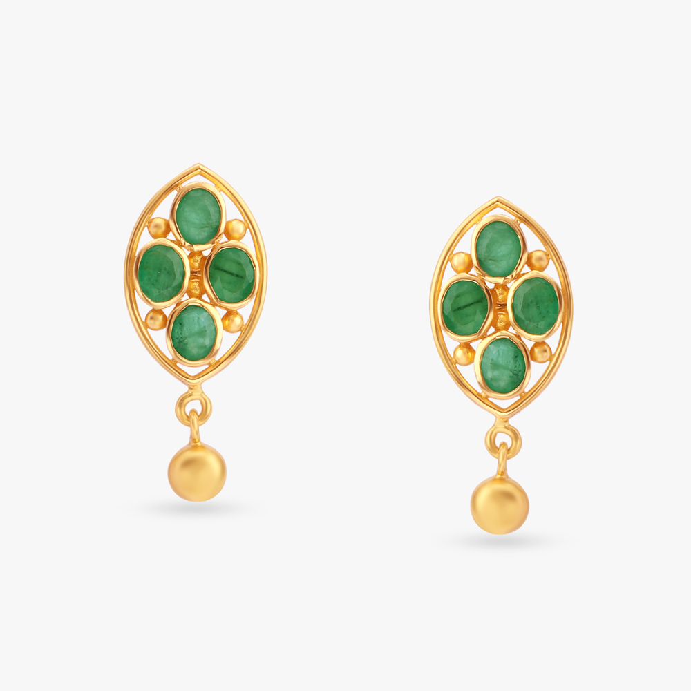 Evergreen Drop Earrings