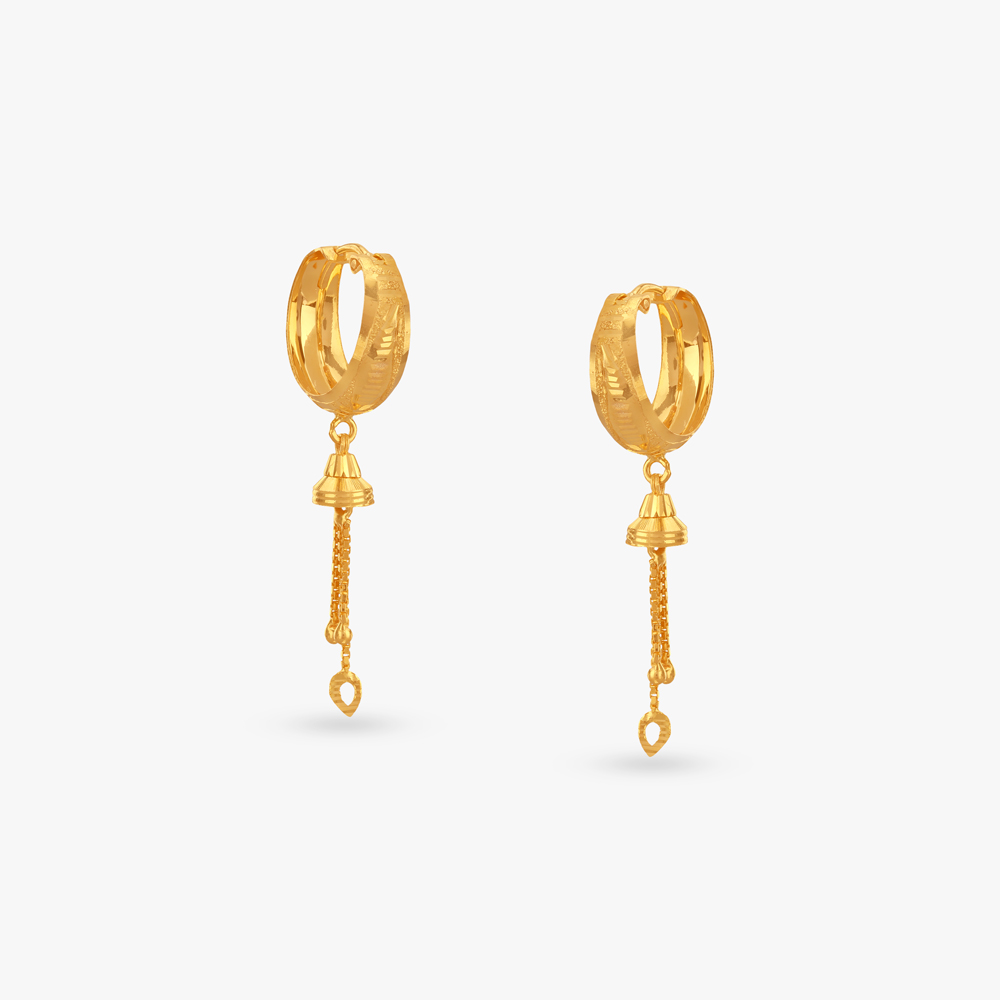 Heritage Harmony Gold Hoop Earrings