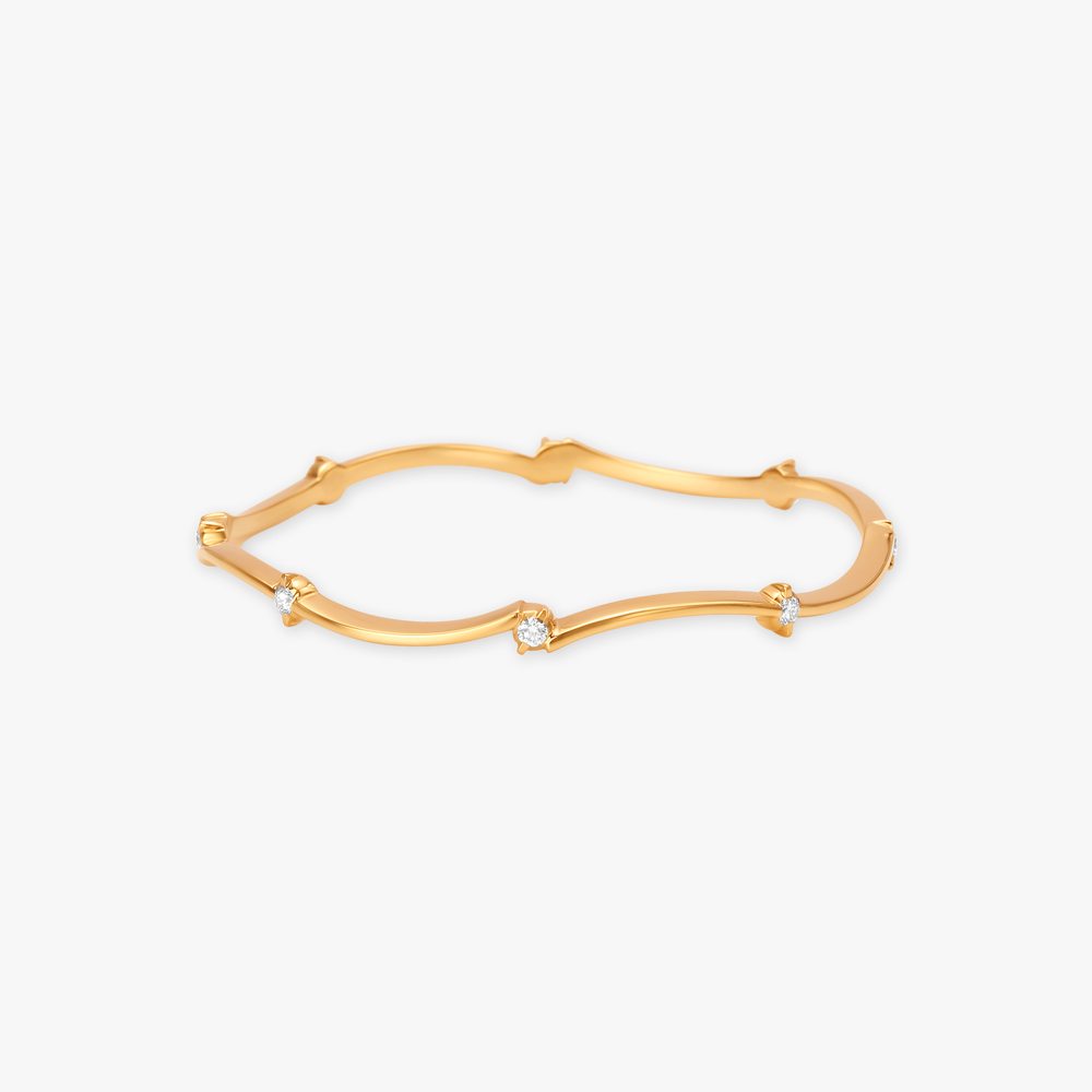 Charming Diamond Bangle