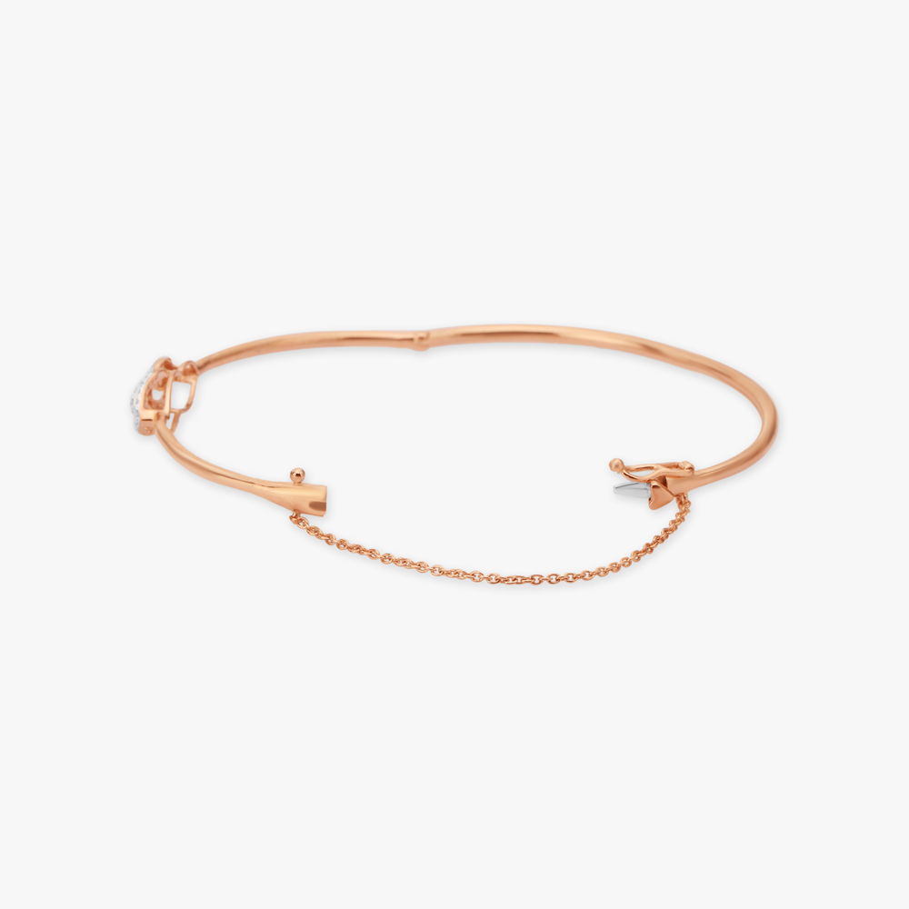 

Graceful Diamond Bangle