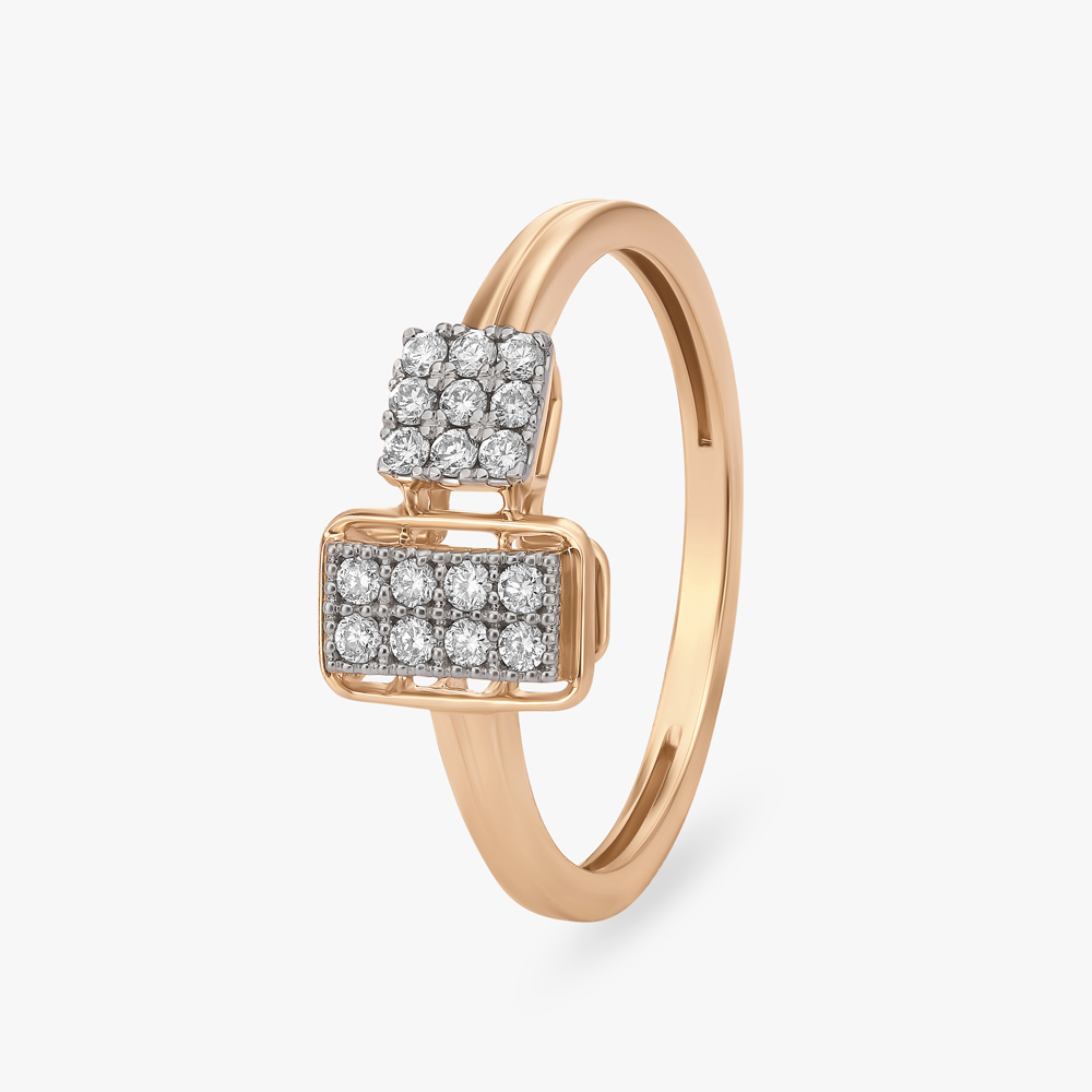 Enigmatic Elegance Diamond Finger Ring