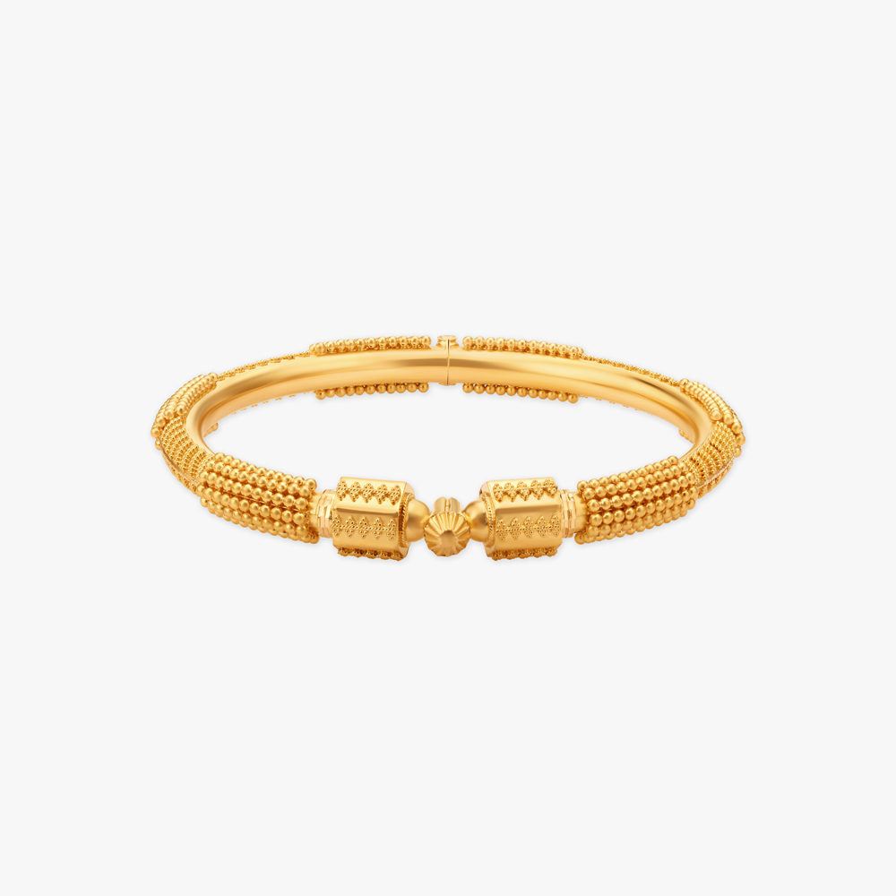 Captivating Traditional Beaded Bangle