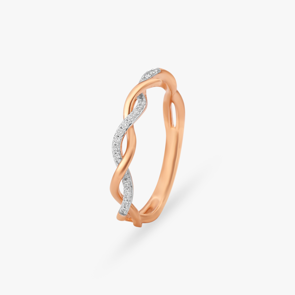 Glittering Vines Diamond Ring