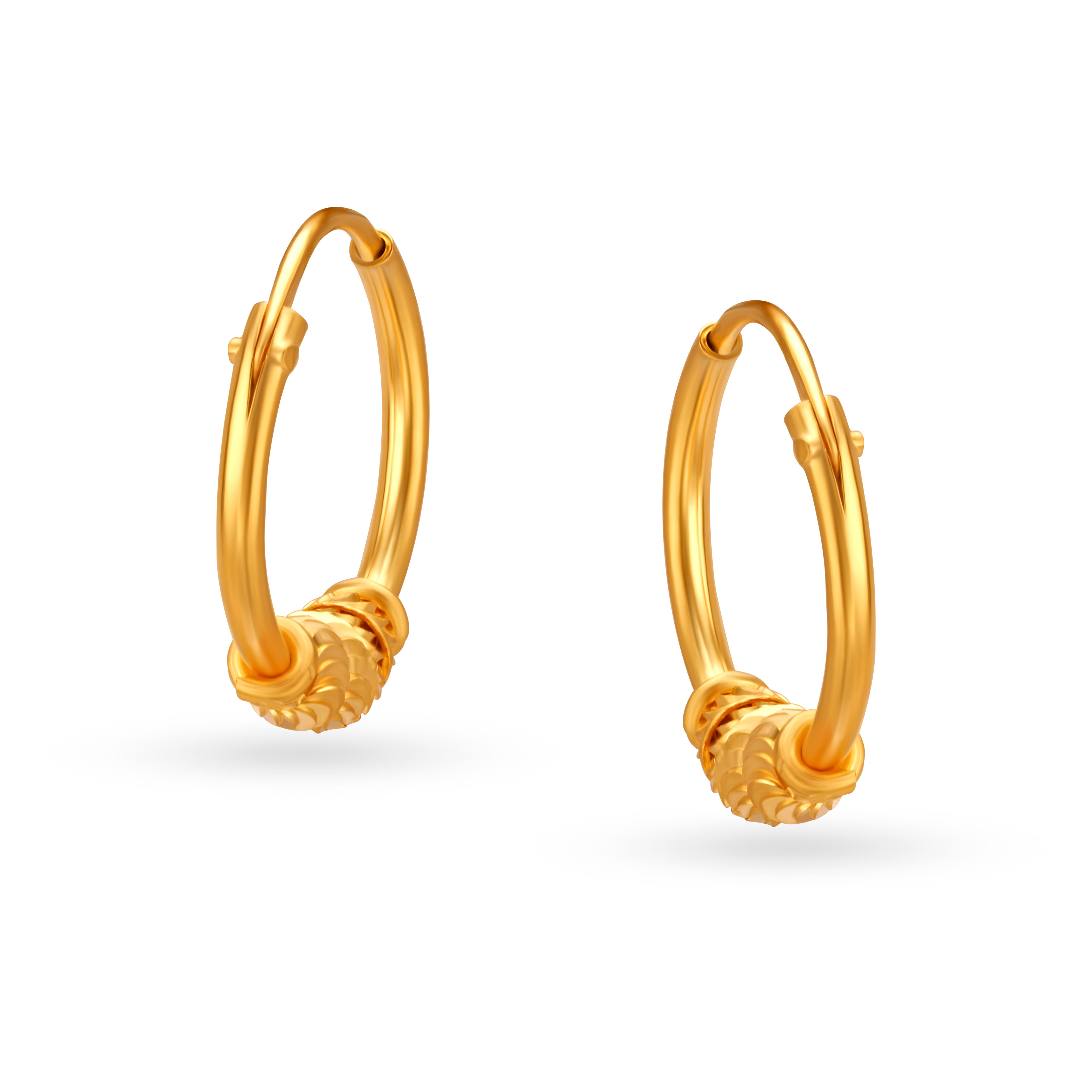 Charming Traditional Hoop Earrings