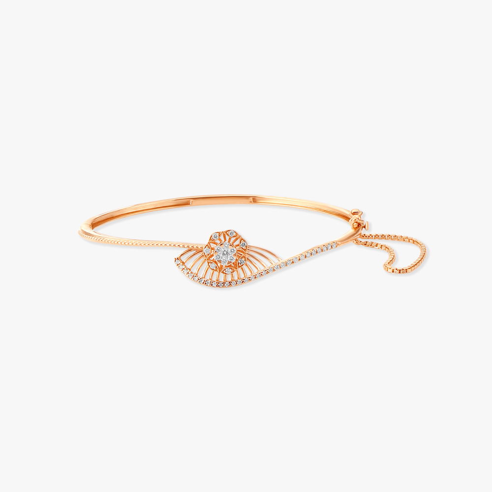 Enchanting Charm Diamond Bangle