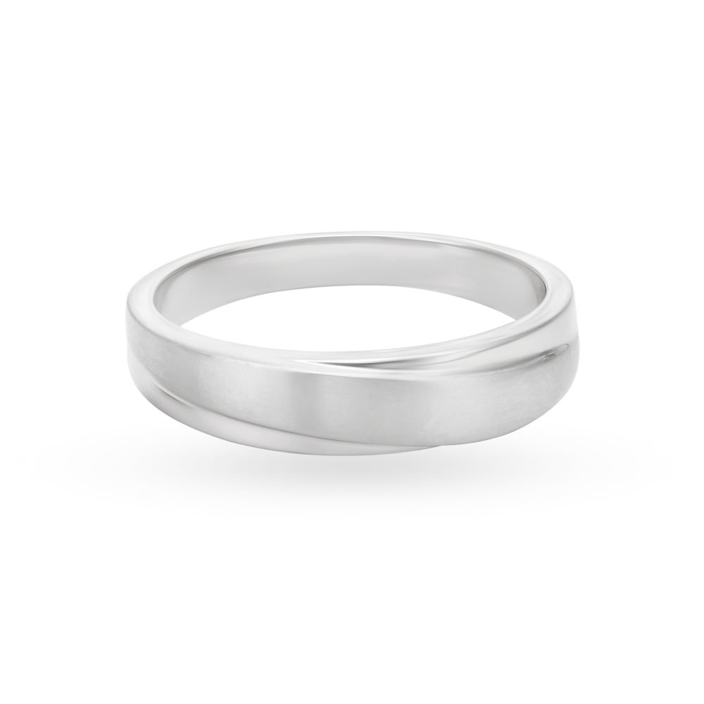 

Classy Wrap Platinum Ring for Men