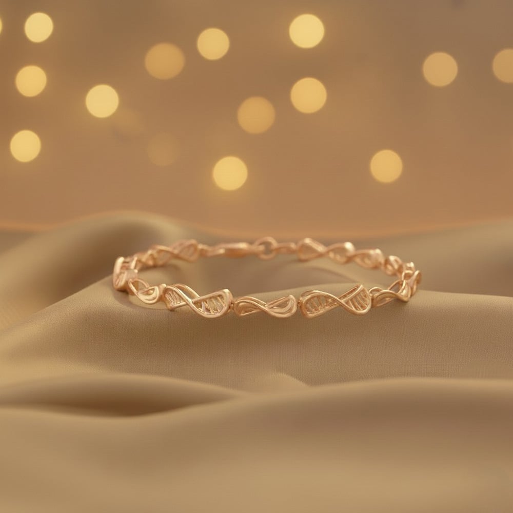 Twist Play Gold Bracelet