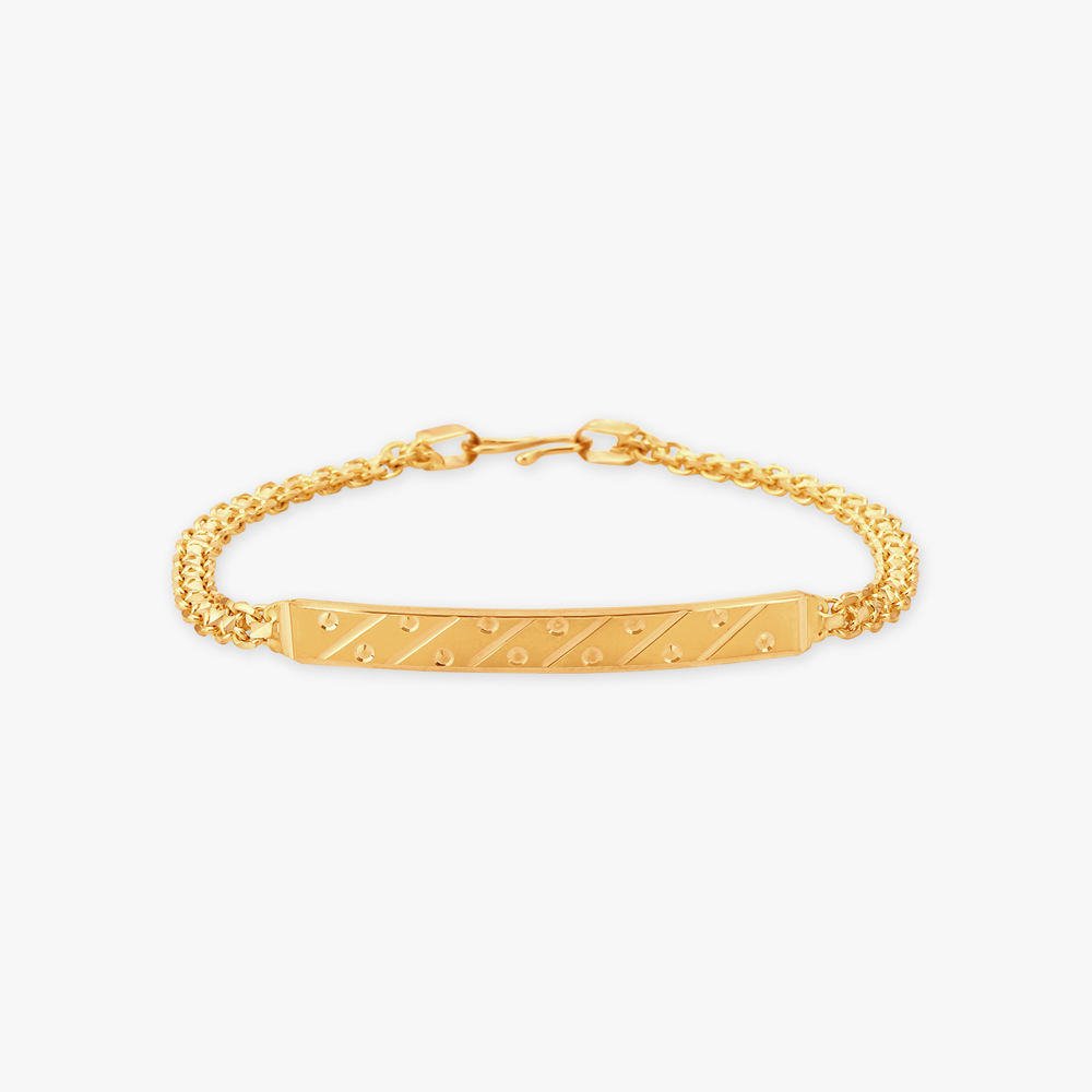 

Traditional Bar Style Bracelet for Men