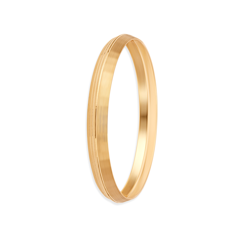 

Quintessential Gold Kada for Men
