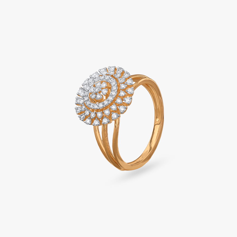 Celestial Crown Diamond Ring