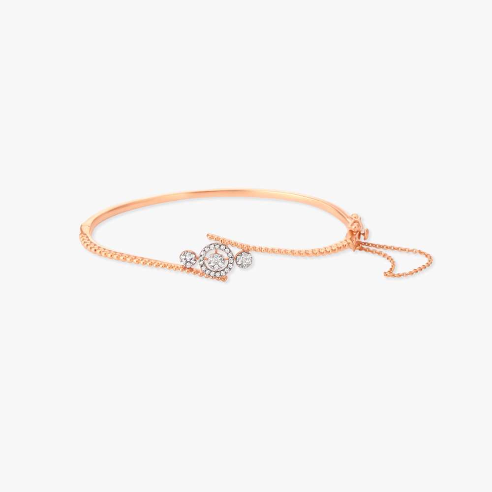 Dainty Diamond Bangle