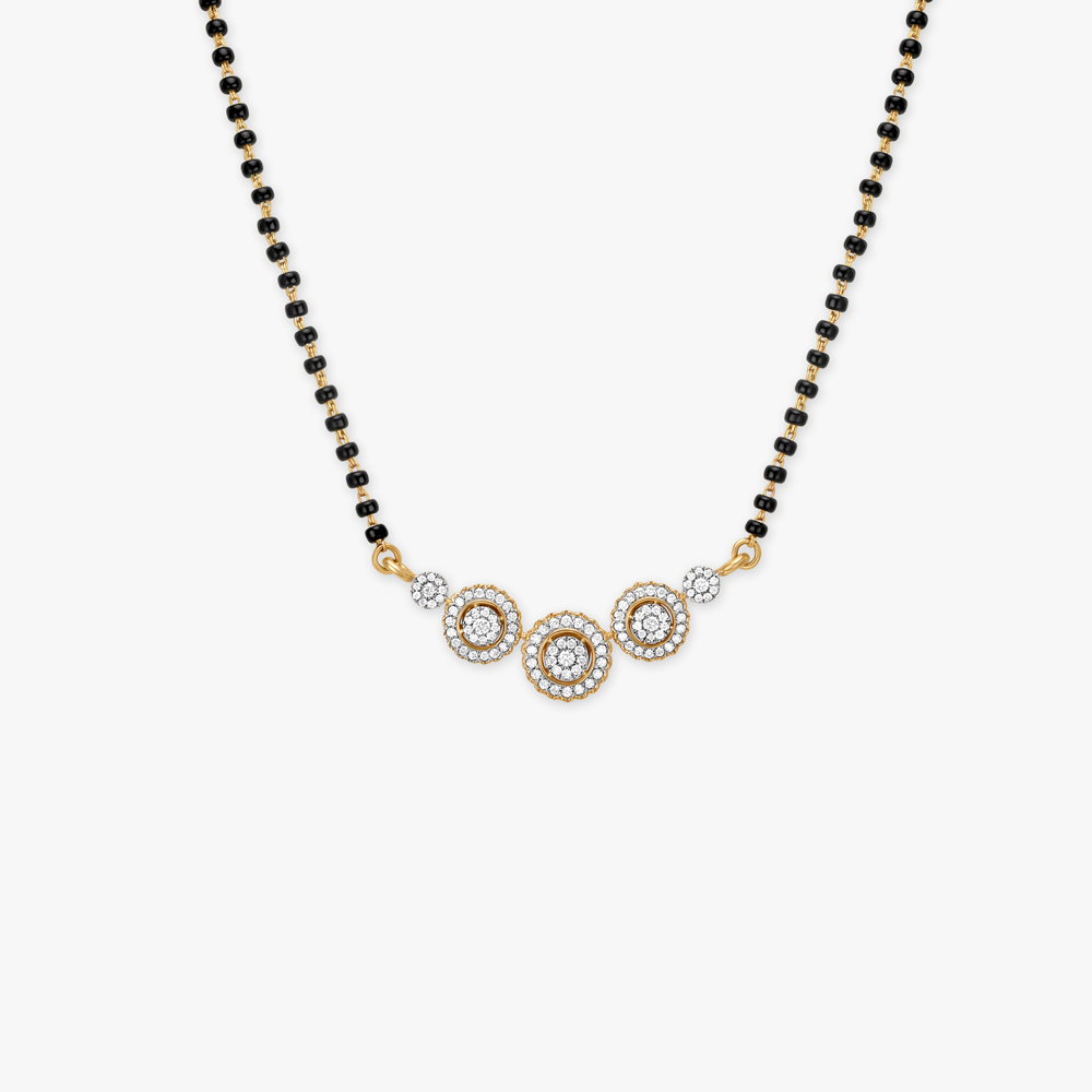 

Majestic Radial Diamond Mangalsutra