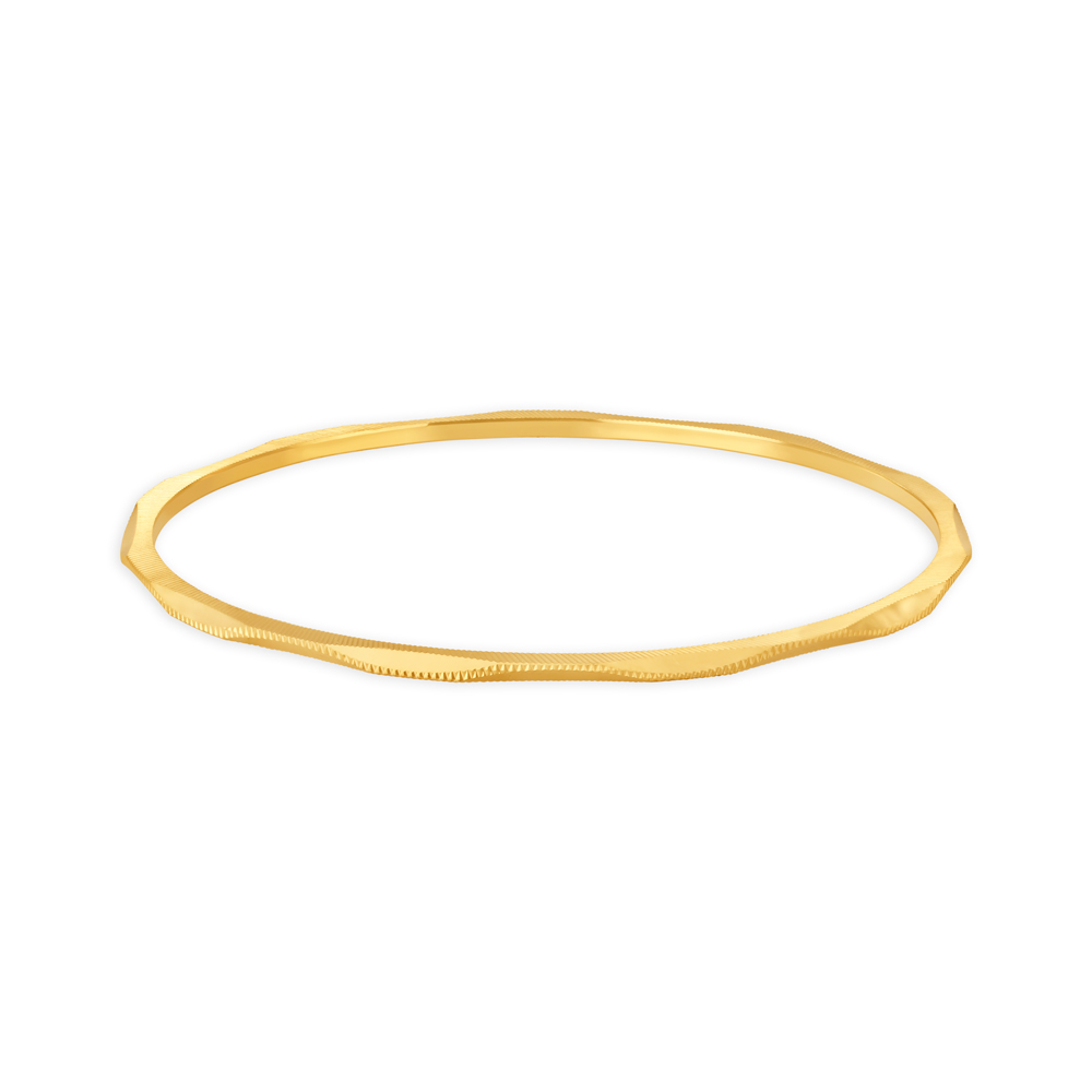 Slender Wavy Bangle
