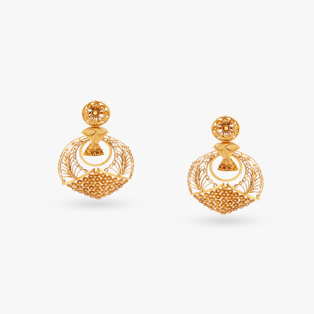 Delicate Gold Drop Earrings