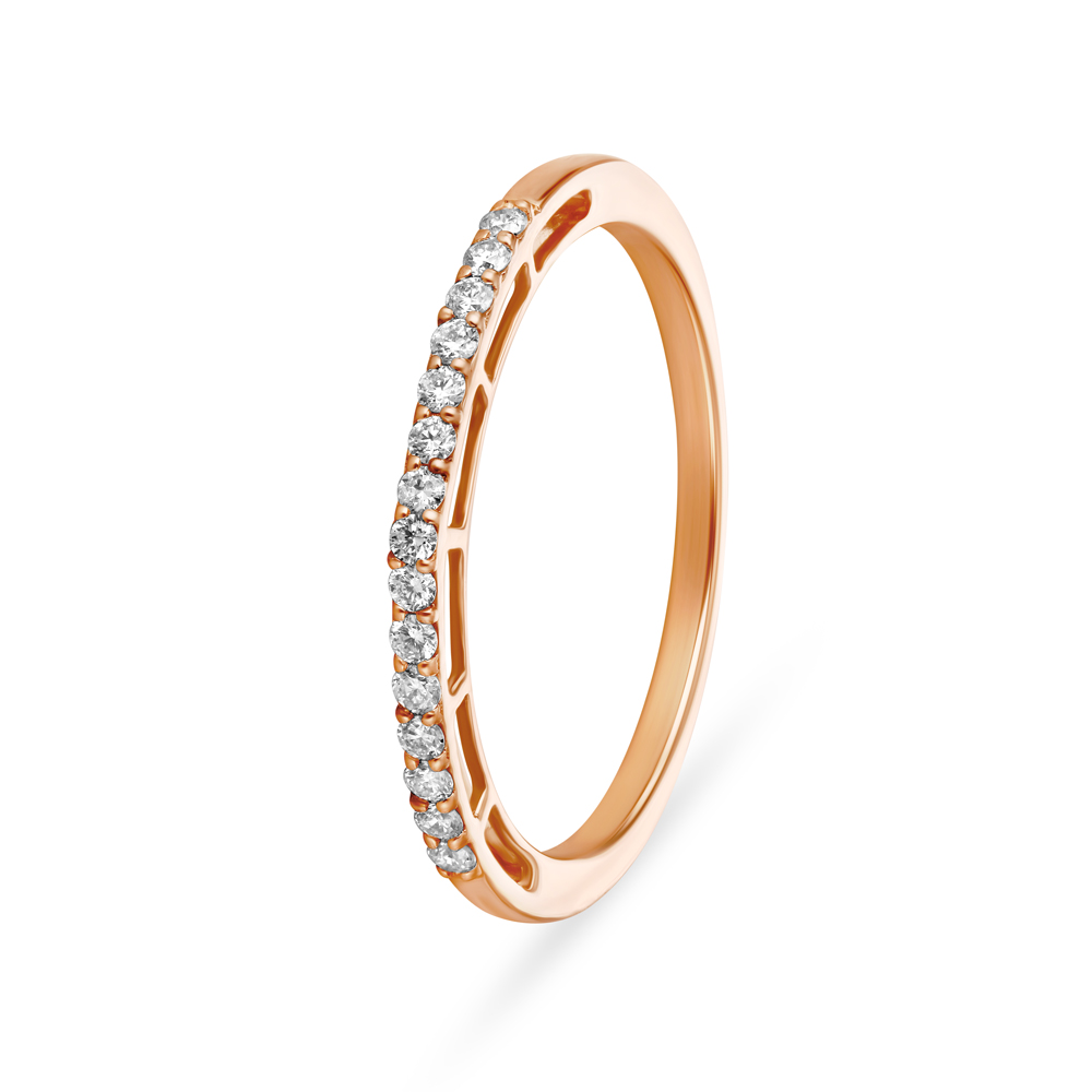 Sleek Shine Diamond Finger Ring