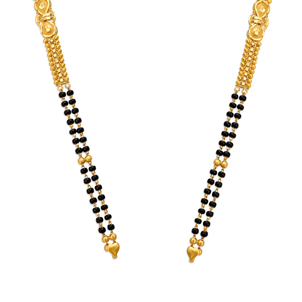 

Sublime Classy Gold Mangalsutra