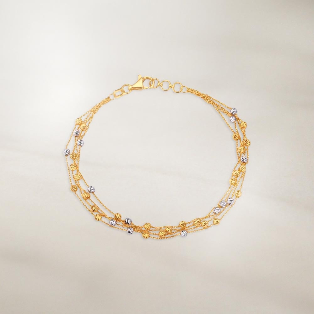 Gilded Flow Gold Bracelet