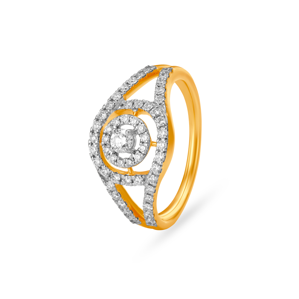 Dazzling Diamond Finger Ring