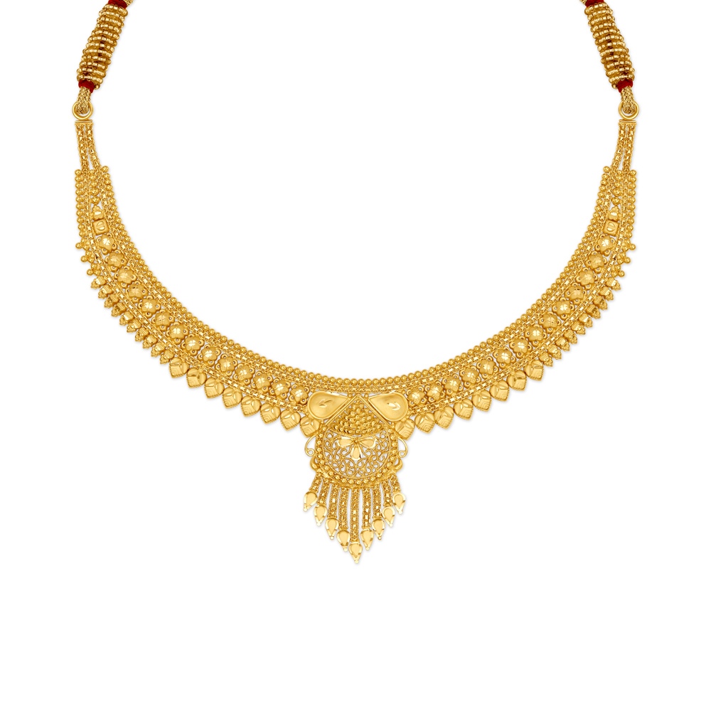 

Majestic Heritage Gold Necklace Set