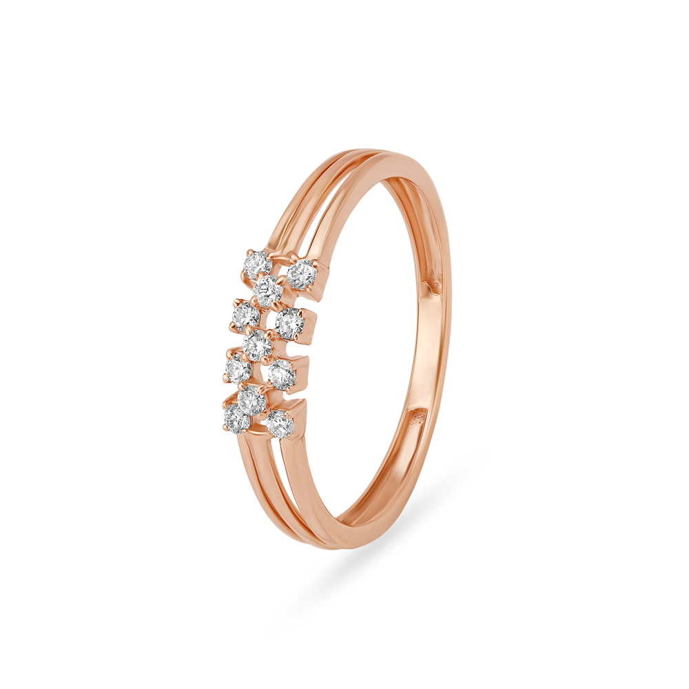 Stunning Diamond Finger Band