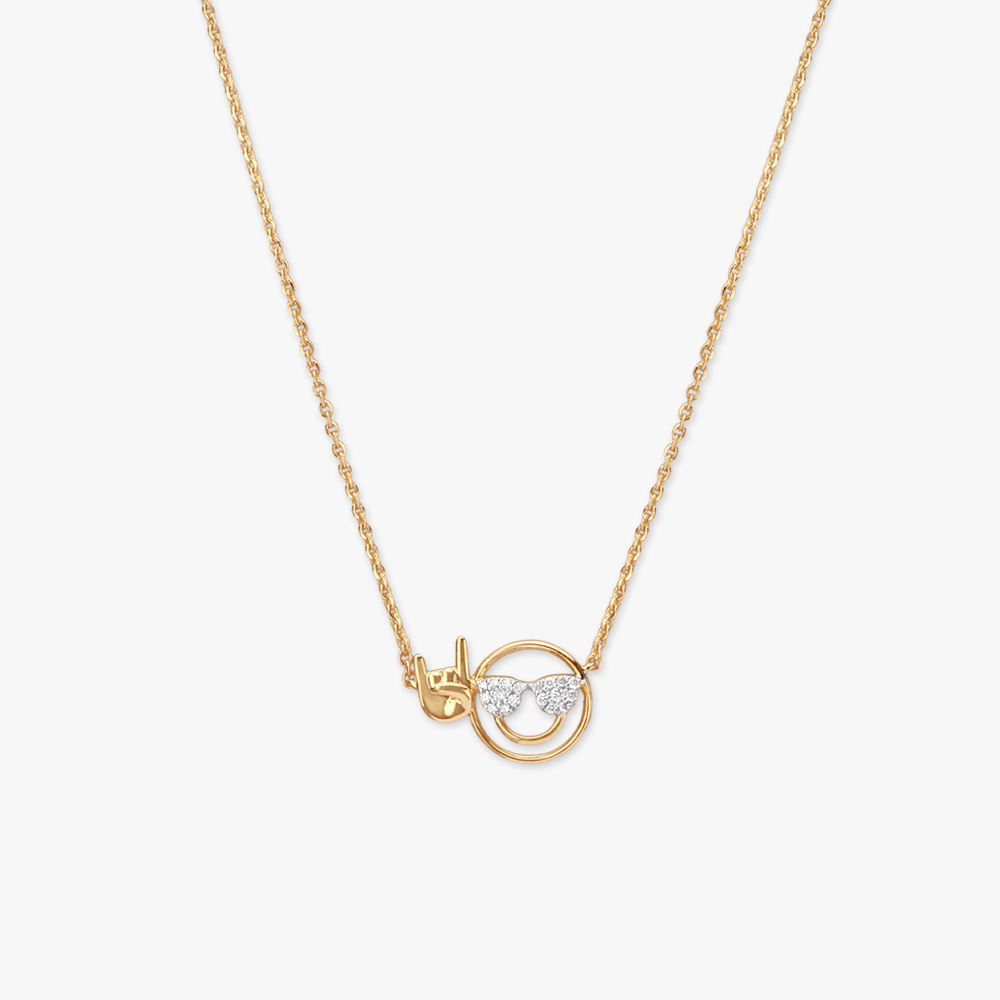 Rockstar Diamond Necklace for Kids