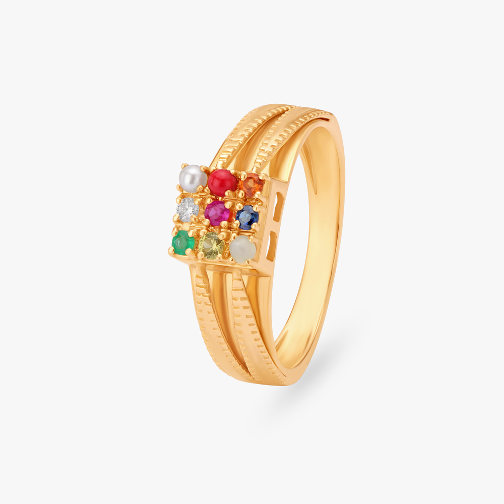 Essence Of Fortune Navaratna Ring For Men