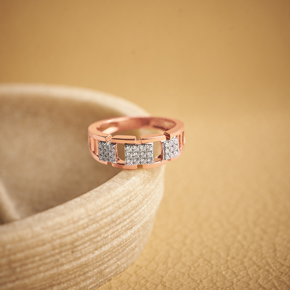 Classy Diamond Ring for Men