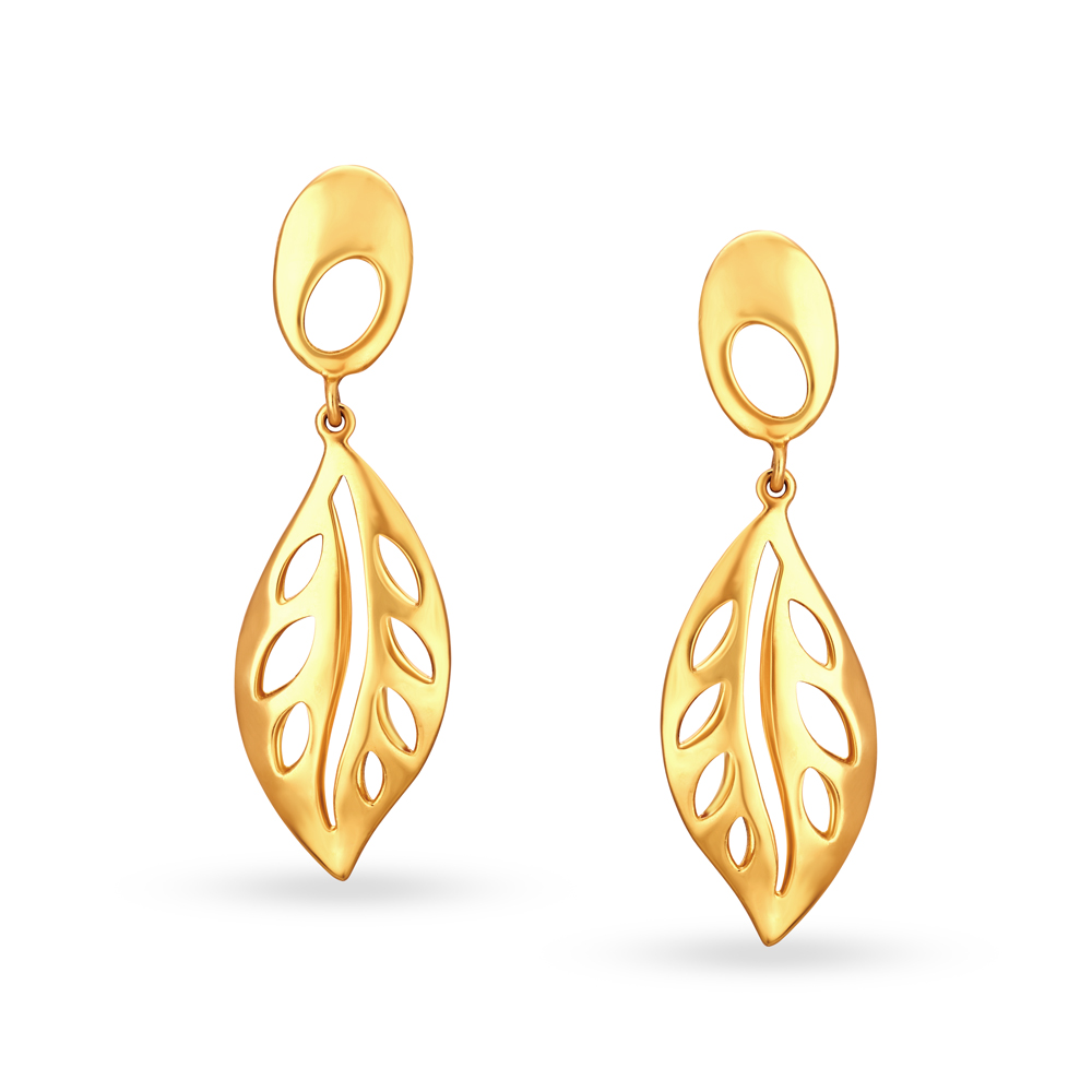 Elegant Gold Drop Earrings