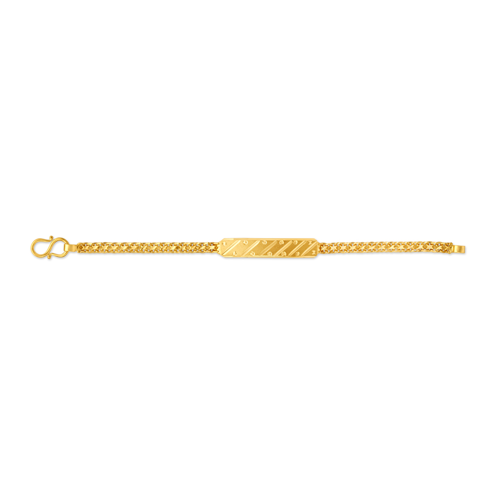 Splendid Gold Bracelet For Men