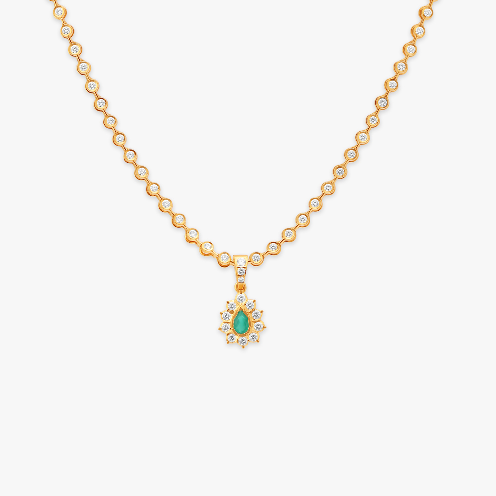 Delicate Diamond Necklace